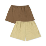 Konges Sløjd A/S WOVEN SHORTS & BLOOMERS pale olive green/ermine
