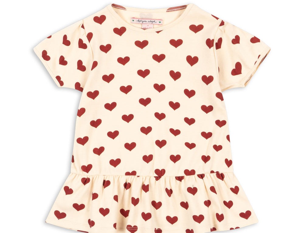 Konges Sløjd A/S JERSEY T-SHIRTS amour rouge