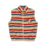 Konges Sløjd A/S TEDDY & FLEECE tangerine stripe