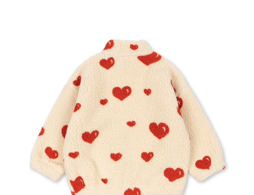 Konges Sløjd A/S TEDDY & FLEECE coeur amour