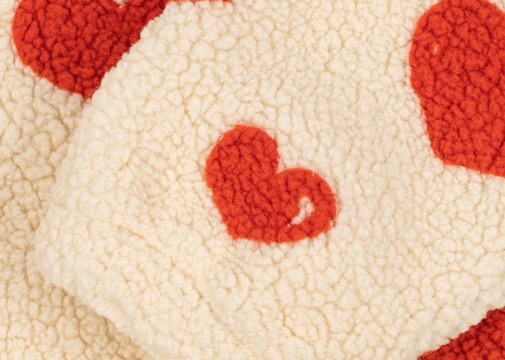 Konges Sløjd A/S TEDDY & FLEECE coeur amour