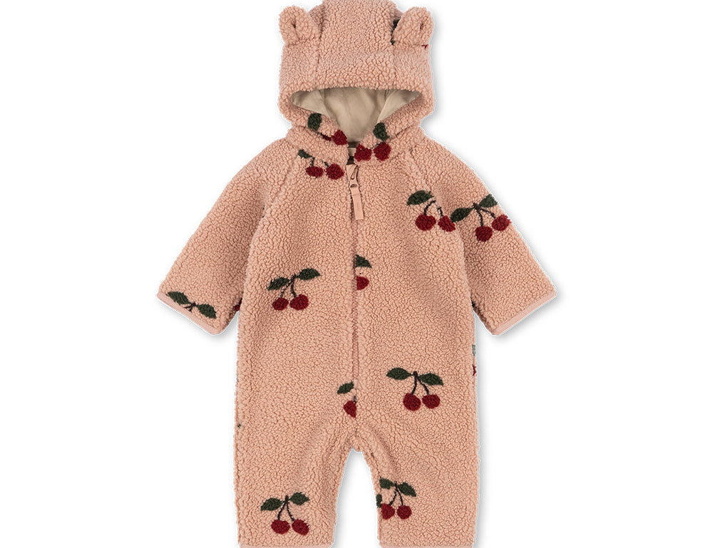 Konges Sløjd A/S TEDDY & FLEECE ma grande cerise blush