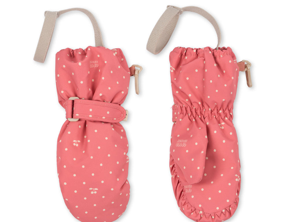 Konges Sløjd A/S GLOVES cherry berry dot