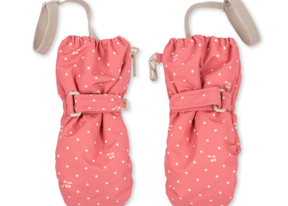 Konges Sløjd A/S GLOVES cherry berry dot