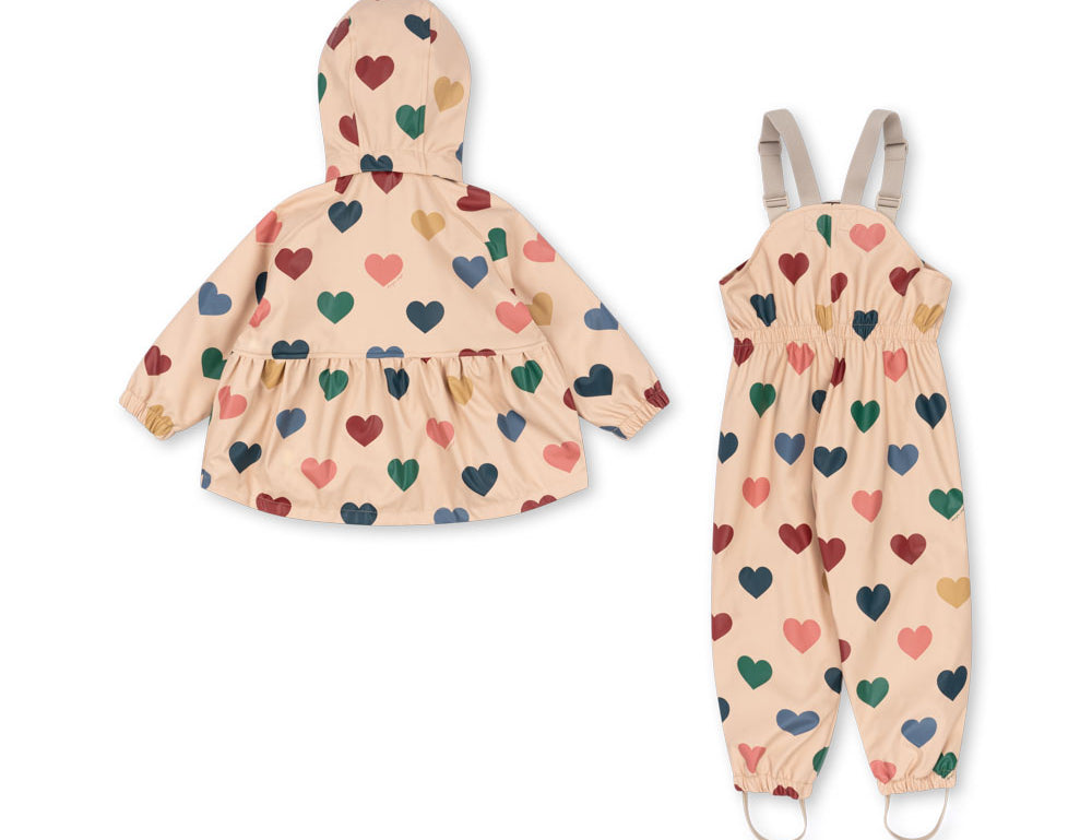 Konges Sløjd A/S RAINWEAR bon coeur coloré