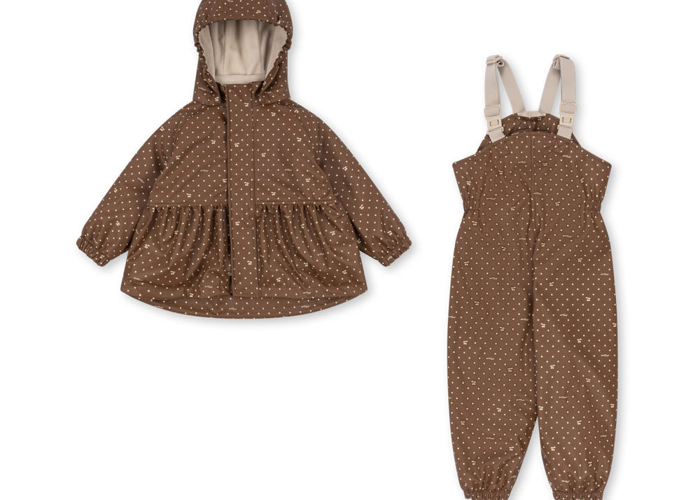 Konges Sløjd A/S RAINWEAR cherry dot marrone