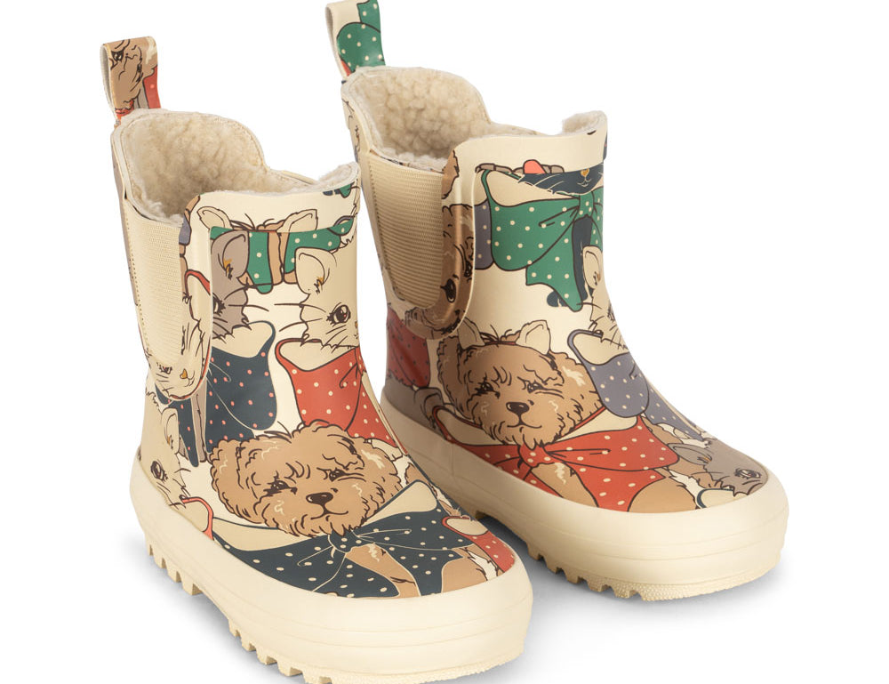 Konges Sløjd A/S RUBBER BOOTS like cats and dogs