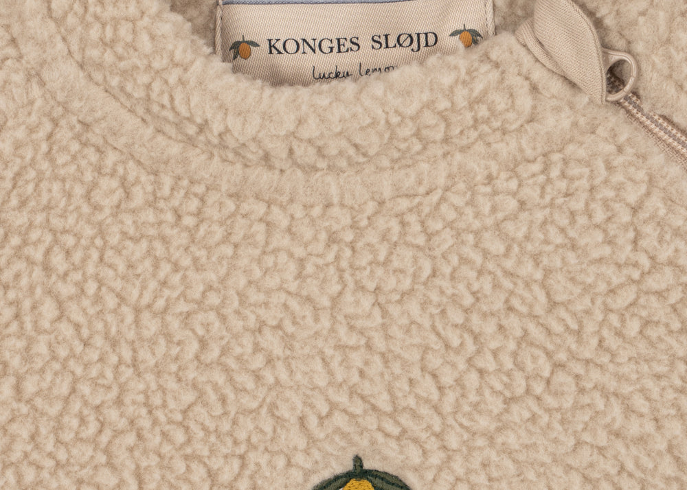 Konges Sløjd A/S TEDDY & FLEECE oxford tan