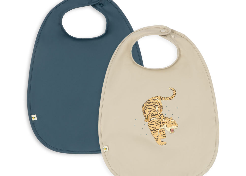 Konges Sløjd A/S DINNER BIBS tiger ruggito