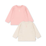 Konges Sløjd A/S JERSEY BLOUSES pink dolphin/antique white