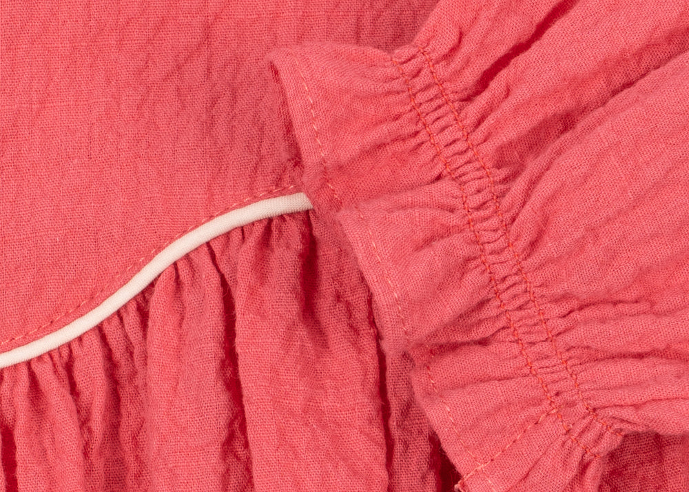 Konges Sløjd A/S WOVEN DRESSES sun kissed coral