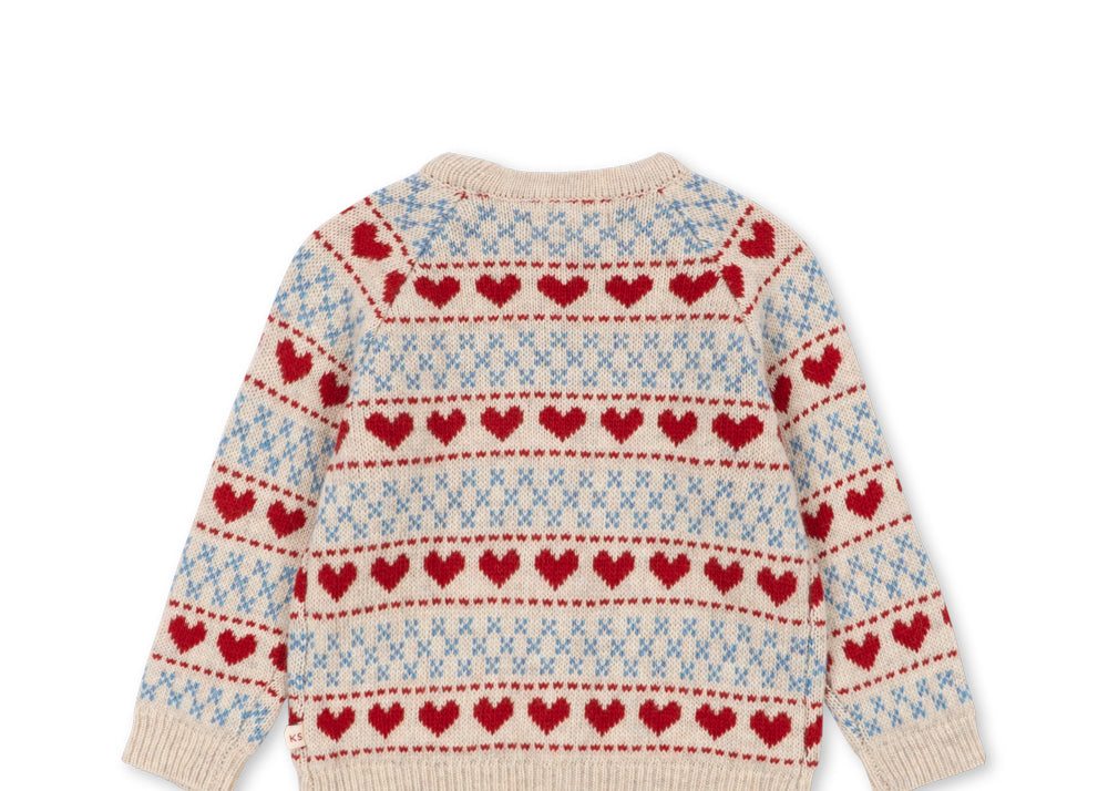 Konges Sløjd A/S KNITTED CARDIGANS heart
