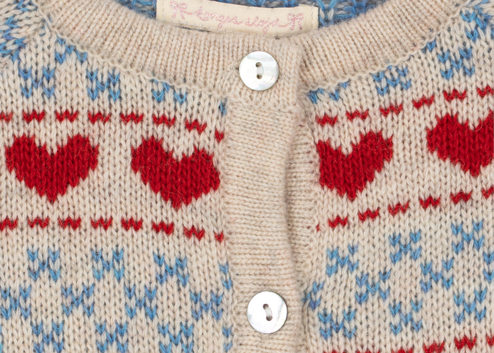 Konges Sløjd A/S KNITTED CARDIGANS heart