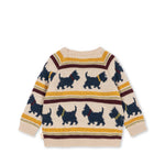 Konges Sløjd A/S KNITTED BLOUSES & VESTS piccolo scottie