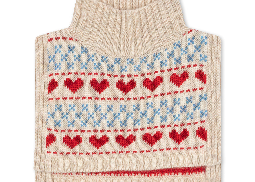 Konges Sløjd A/S NECKWARMER heart