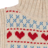 Konges Sløjd A/S NECKWARMER heart