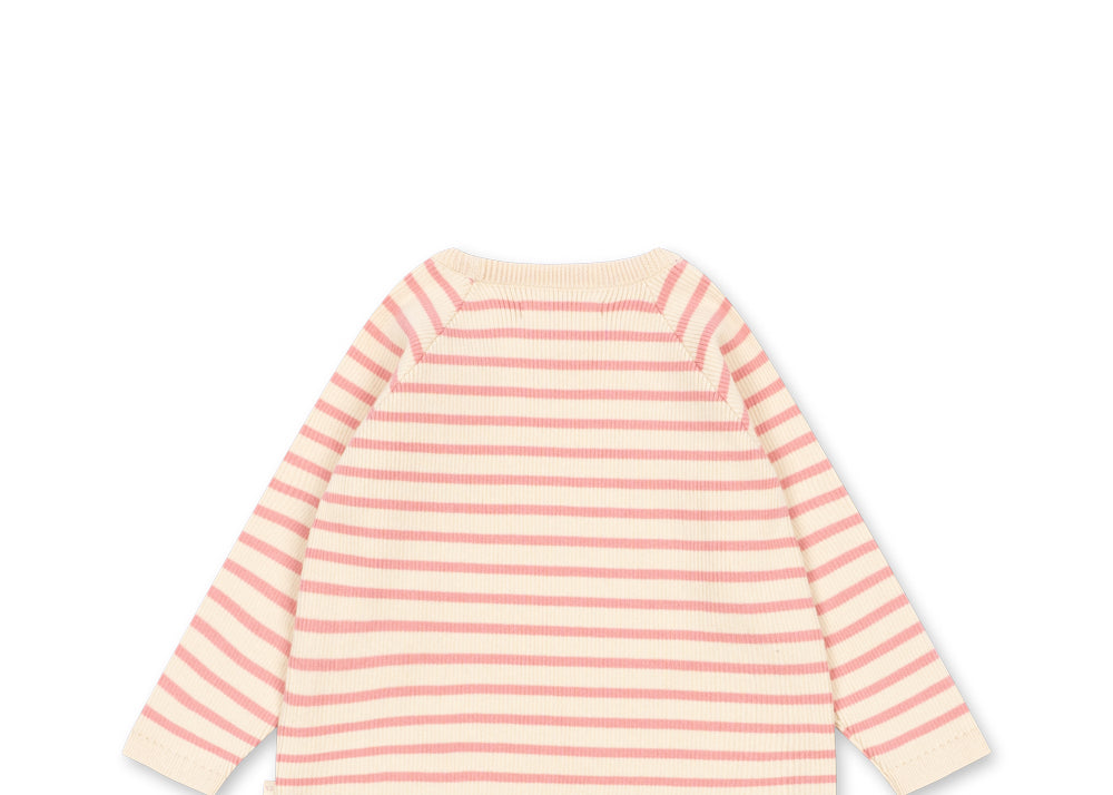 Konges Sløjd A/S KNITTED BLOUSES & VESTS peony butter stripe