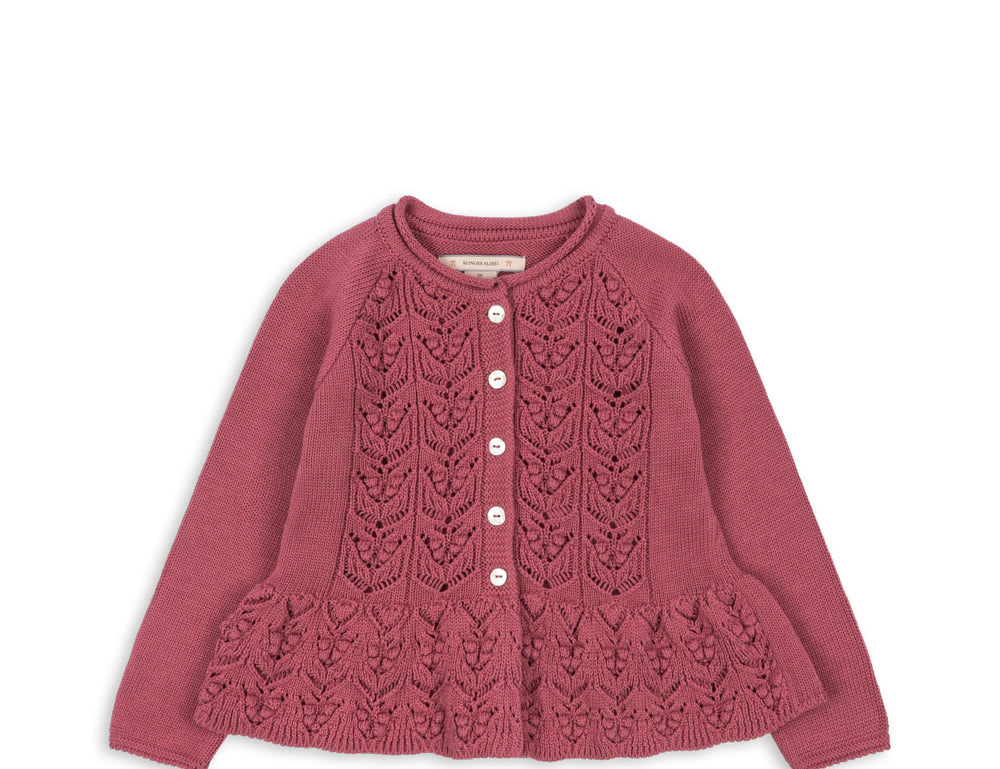 Konges Sløjd A/S KNITTED CARDIGANS deco rose