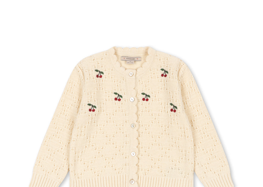 Konges Sløjd A/S KNITTED CARDIGANS buttercream