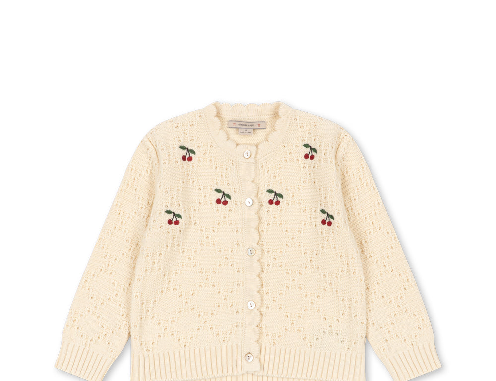 Konges Sløjd A/S KNITTED CARDIGANS buttercream