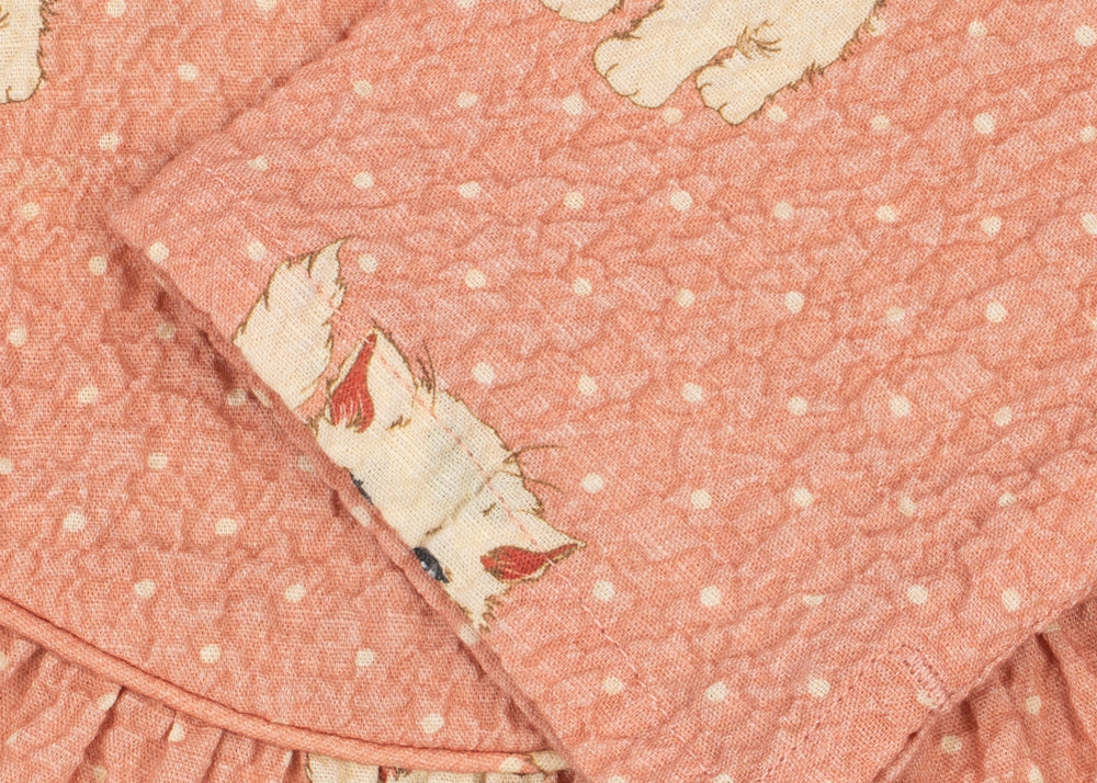 Konges Sløjd A/S WOVEN SHIRTS ciao miao rose