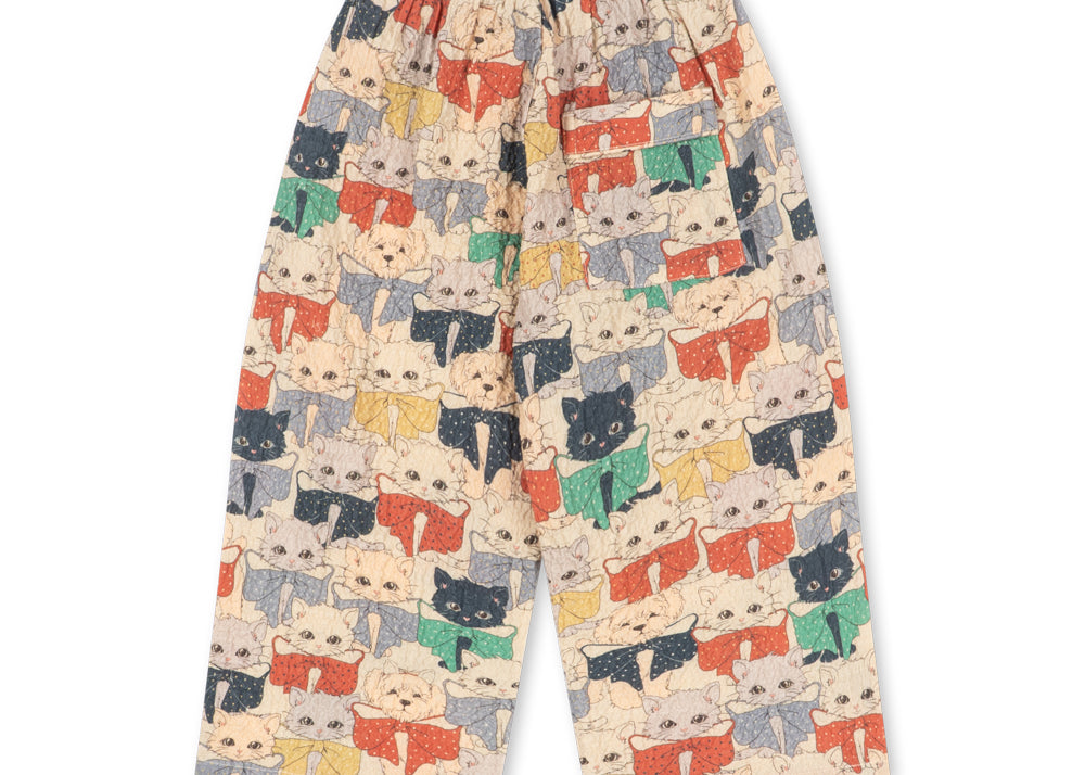 Konges Sløjd A/S WOVEN PANTS like cats and dogs