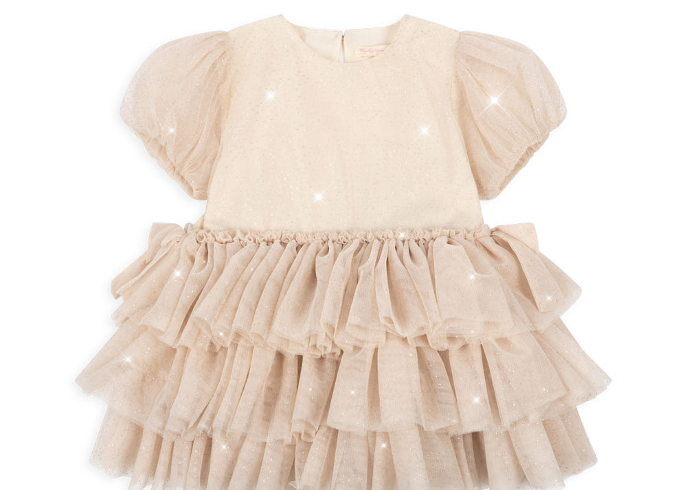 Konges Sløjd A/S WOVEN DRESSES bleached sand
