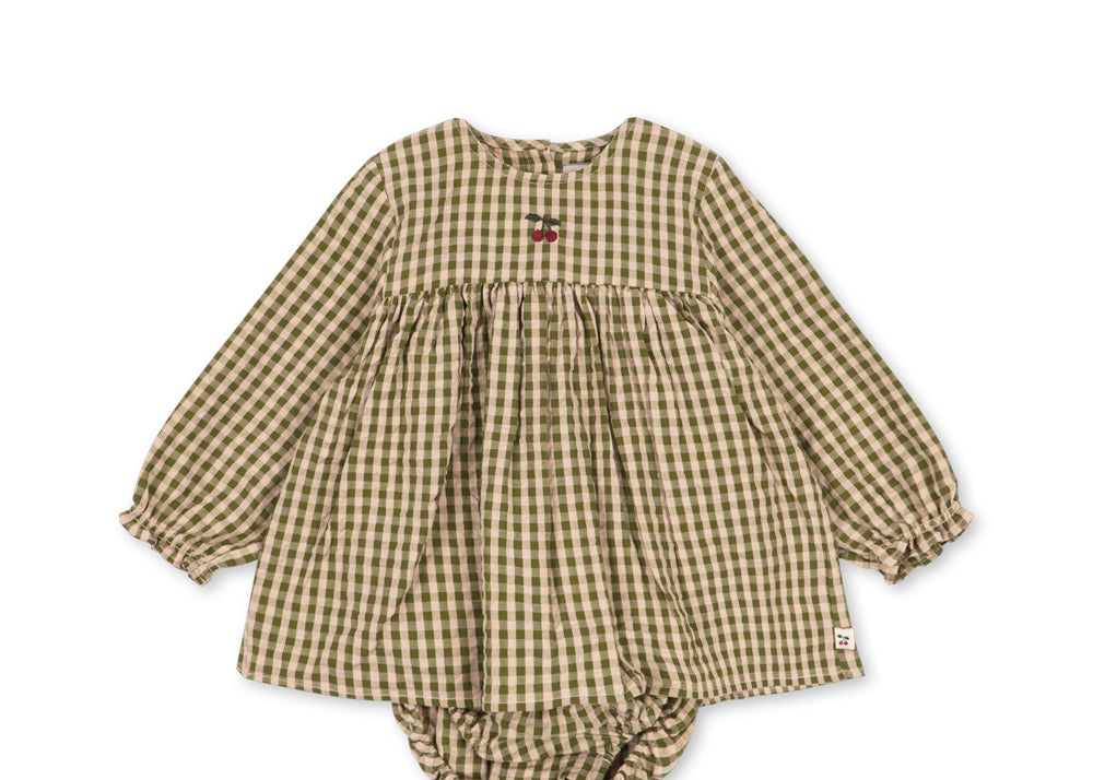 Konges Sløjd A/S WOVEN ROMPERS & JUMPSUITS avocado check