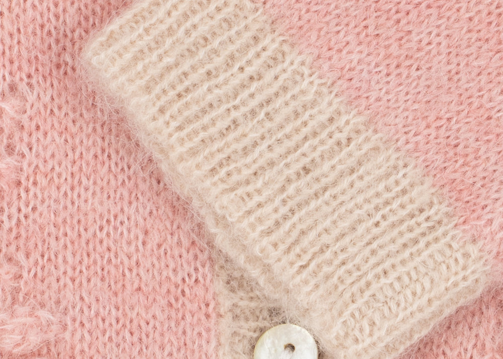 Konges Sløjd A/S KNITTED CARDIGANS silver pink