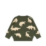 Konges Sløjd A/S KNITTED BLOUSES & VESTS dino vert
