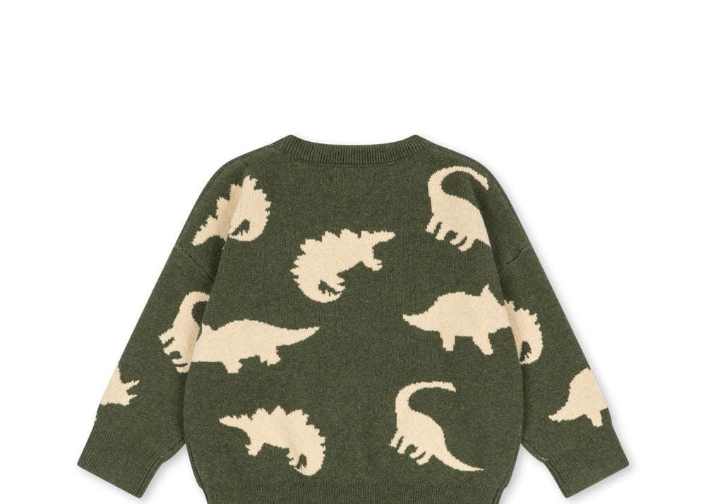 Konges Sløjd A/S KNITTED BLOUSES & VESTS dino vert