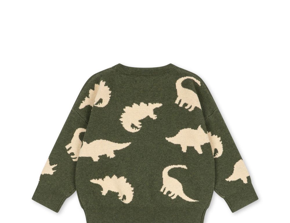 Konges Sløjd A/S KNITTED BLOUSES & VESTS dino vert