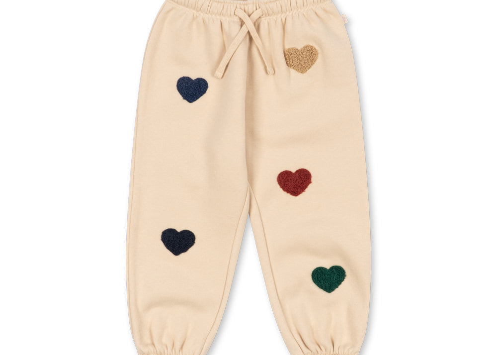 Konges Sløjd A/S JERSEY PANTS bon coeur coloré
