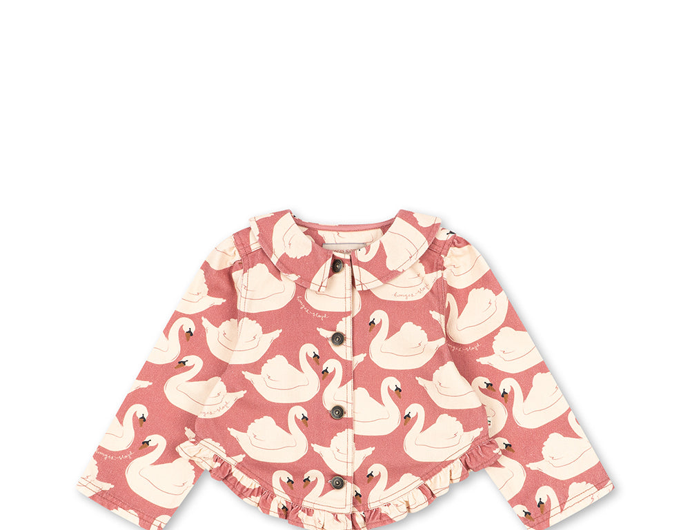 Konges Sløjd A/S WOVEN JACKETS & VESTS swan rose
