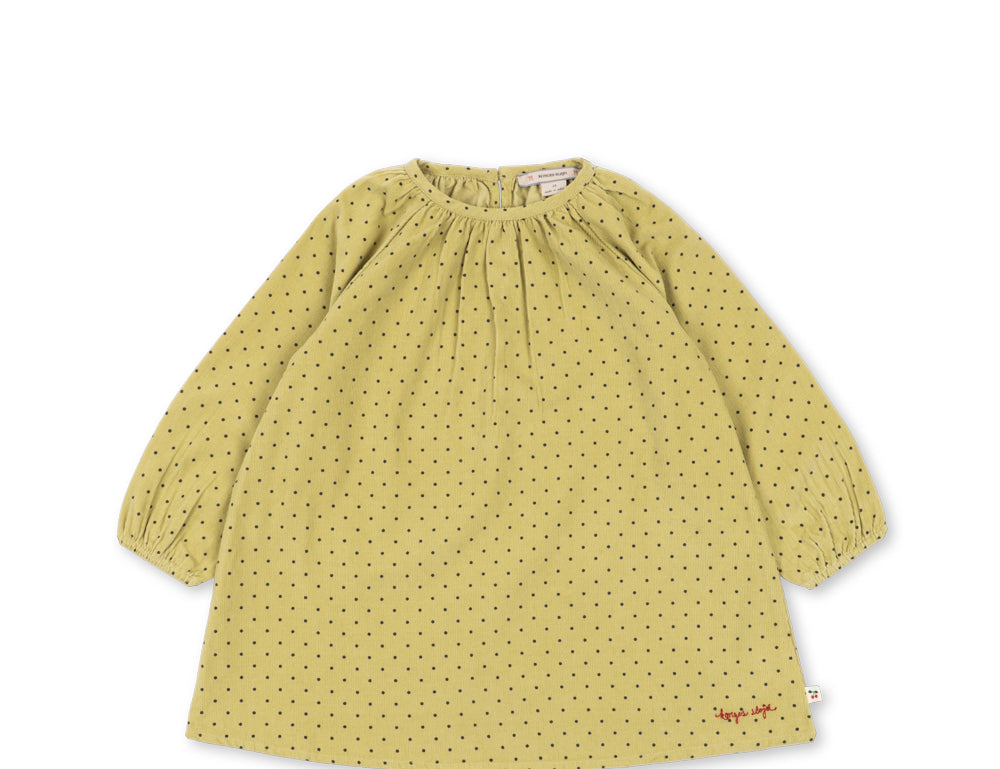Konges Sløjd A/S WOVEN DRESSES dot leek