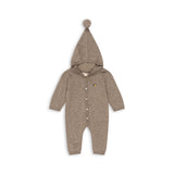Konges Sløjd A/S KNITTED ROMPERS & ONESIES light brown
