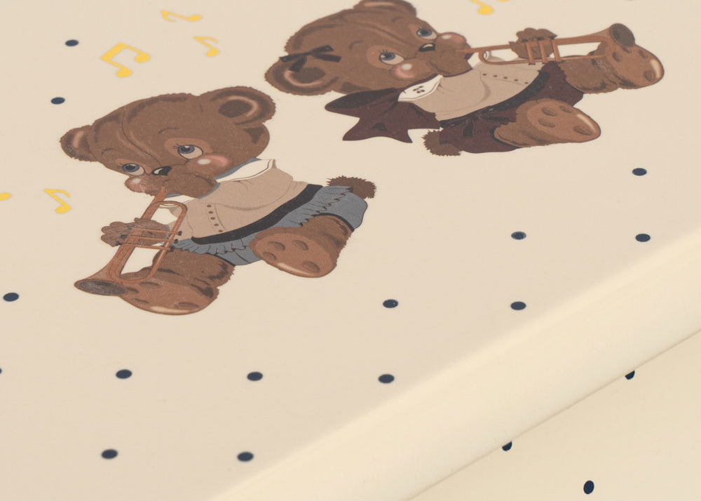 Konges Sløjd A/S MUSIC TOYS teddy bear