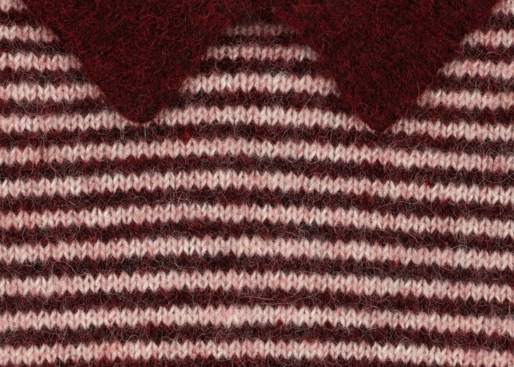 Konges Sløjd A/S KNITTED BLOUSES & VESTS mahogany stripe