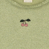 Konges Sløjd A/S JERSEY DRESSES leek green