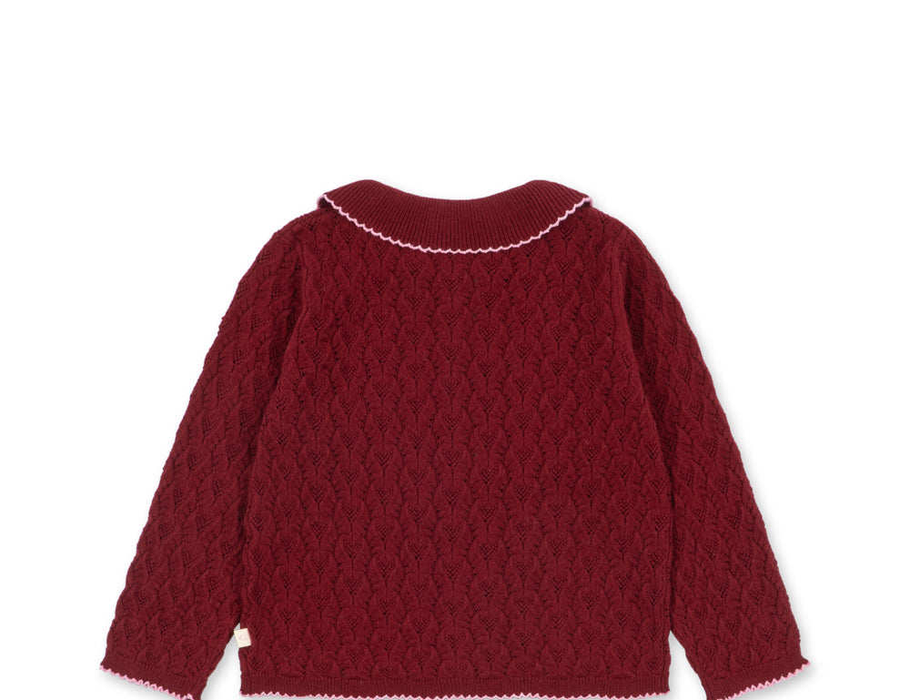 Konges Sløjd A/S KNITTED CARDIGANS pomegranate
