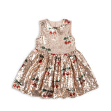 Konges Sløjd A/S WOVEN DRESSES ma grande cerise blush