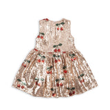 Konges Sløjd A/S WOVEN DRESSES ma grande cerise blush