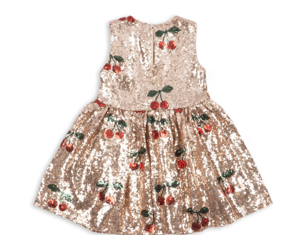 Konges Sløjd A/S WOVEN DRESSES ma grande cerise blush