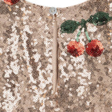 Konges Sløjd A/S WOVEN DRESSES ma grande cerise blush