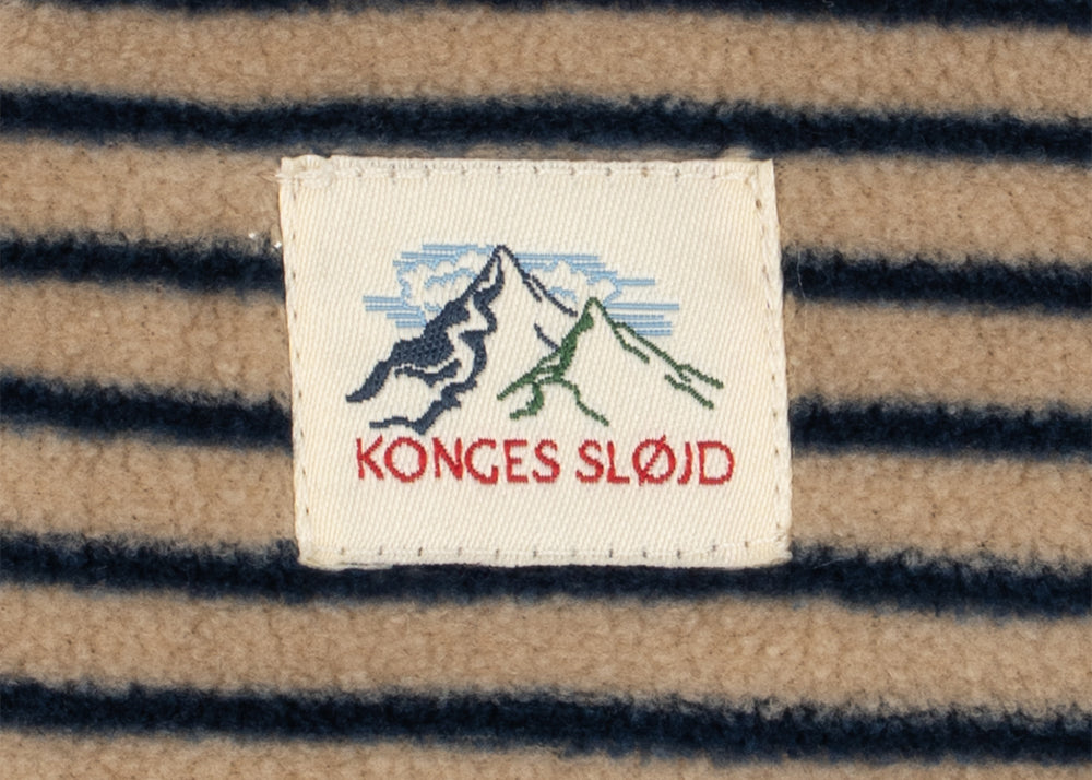 Konges Sløjd A/S TEDDY & FLEECE stripe la mer
