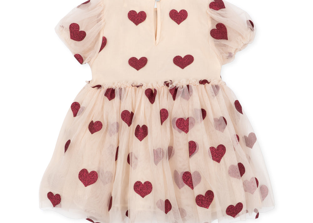 Konges Sløjd A/S WOVEN DRESSES coeur glitter