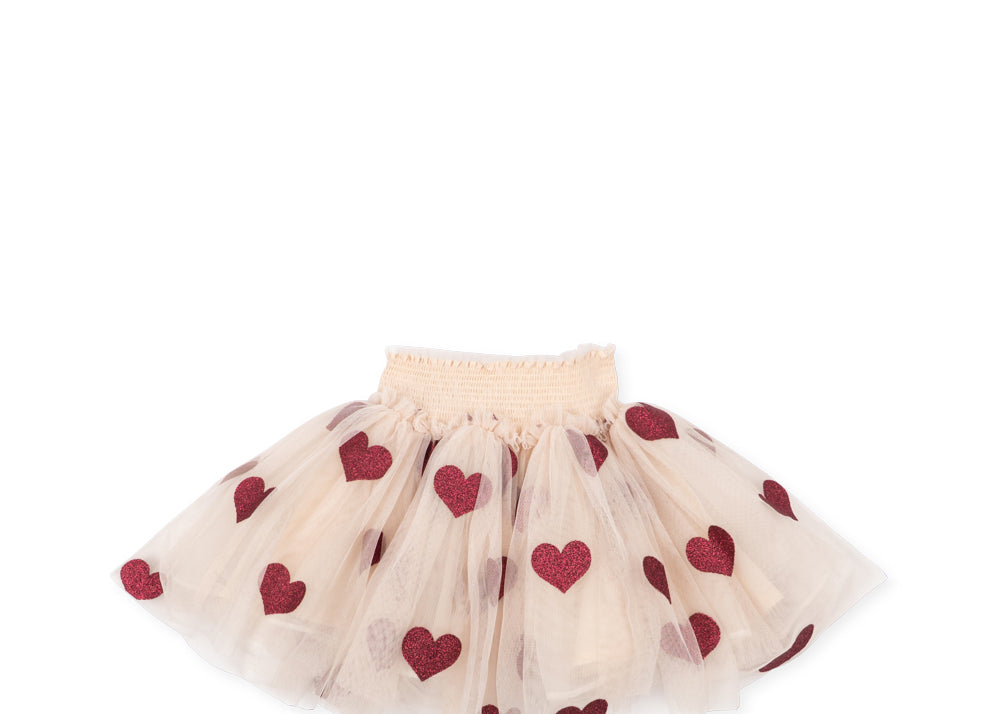 Konges Sløjd A/S WOVEN SKIRTS coeur glitter