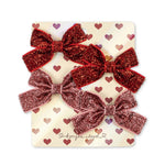 Konges Sløjd A/S HAIR ACCESSORIES red glitter/ rose glitter