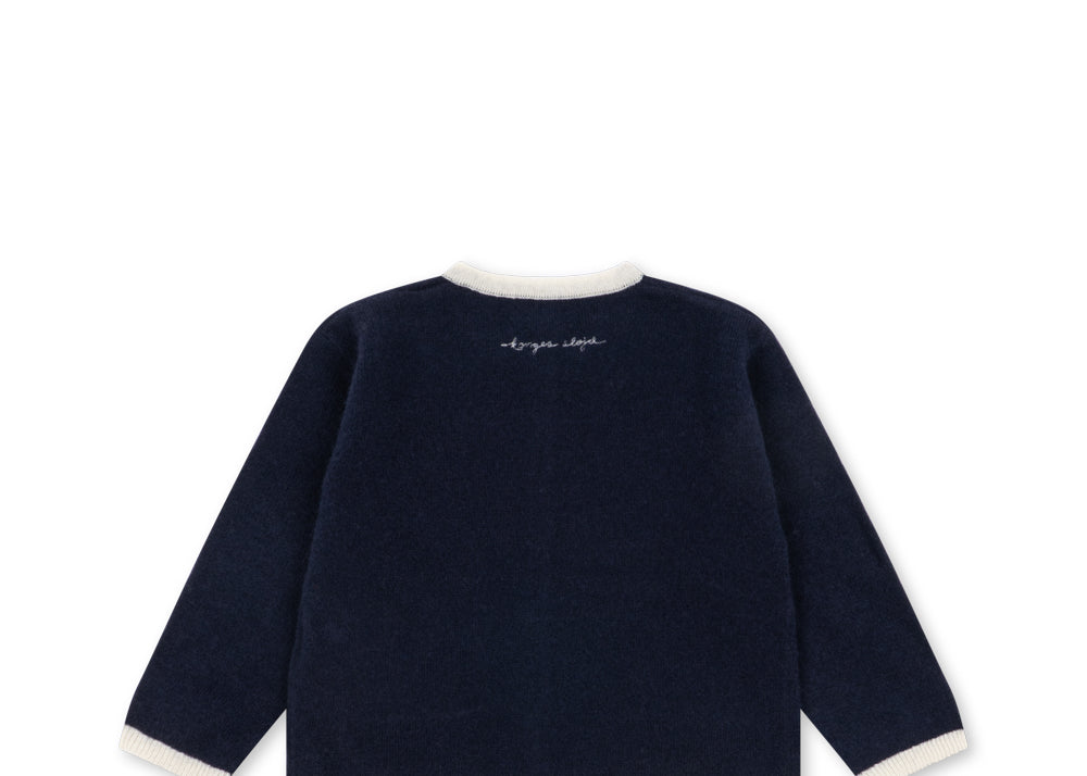 Konges Sløjd A/S KNITTED CARDIGANS navy blazer