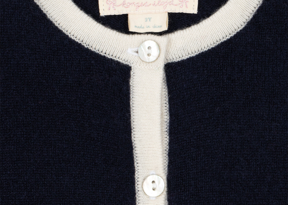Konges Sløjd A/S KNITTED CARDIGANS navy blazer